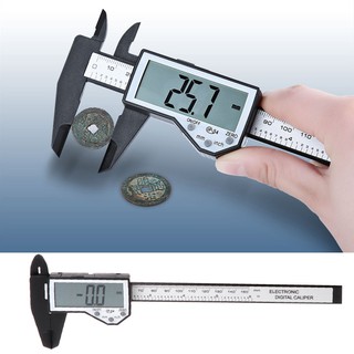 Digital Caliper Waterproof IP54 Large LCD Screen Carbon Fiber Vernier 0-150mm 6