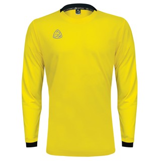 EGO SPORT EG1014 เสื้อฟุตบอลคอกลมแขนยาว สีเหลืองจัน