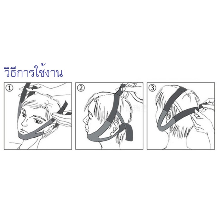 สายรัดคาง-แก้อาการนอนกรน-ส่ง-เร็ว-ส่งจากไทย