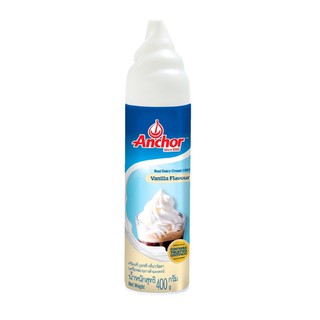 Anchor แองเคอร์ เรียลแดรี่ครีมวานิลลา 400กรัม Anchor Real Dairy Cream 400 g