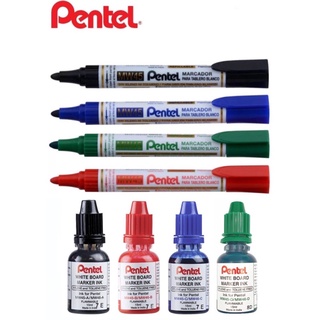 ภาพขนาดย่อของสินค้าปากกาไวท์บอร์ด / หมึกเติมปากกาไวท์บอร์ด Pentel เพนเทล รุ่น MW45