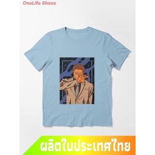 Nanami Kento แอนิเมชั่นญี่ปุ่น คาถาต่อสู้ ผู้สร้างเจ็ดทะเล Nanami Kento Jujutsu Kaisen Essential T-Shirt T-Shirt คอกลม แ