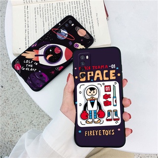 เคสโทรศัพท์มือถือ ลายจรวดนักบินอวกาศ สร้างสรรค์ สําหรับ Infinix Hot 11S NFC Note 10 Pro Note 11 Pro 11S Hot 8 9 10 11 Play Hot 10S S5 Lite Pro Smart 6 4 Smart 5 Pro Note 8 7 Lite Zero 8 8i X Pro NEO