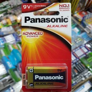 สินค้า ถ่าน 9V Alkaline Panasonic, Toshiba, Duracell, Energizer, Philips, Gp จำนวน1ก้อน ของใหม่ ของแท้