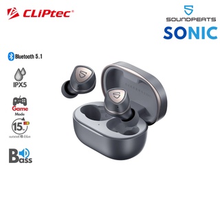 [ศูนย์ไทย+รับประกัน 12 เดือน] SoundPEATS Sonic Bluetooth 5.2 APTX หูฟัง หูฟังบลูทูธ มี Game Mode หูฟังเล่นเกมส์ ศูนย์ไทย