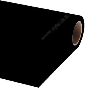 สินค้า Black Paper Background Backdrop 2.72x11m. for Chromakey ฉากกระดาษสีดำ Seamless Paper