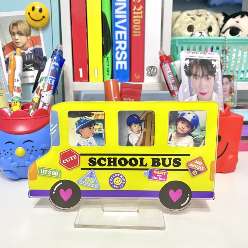 เฟรมใส่รูป school bus frame standee 🚌🛑 | Shopee Thailand