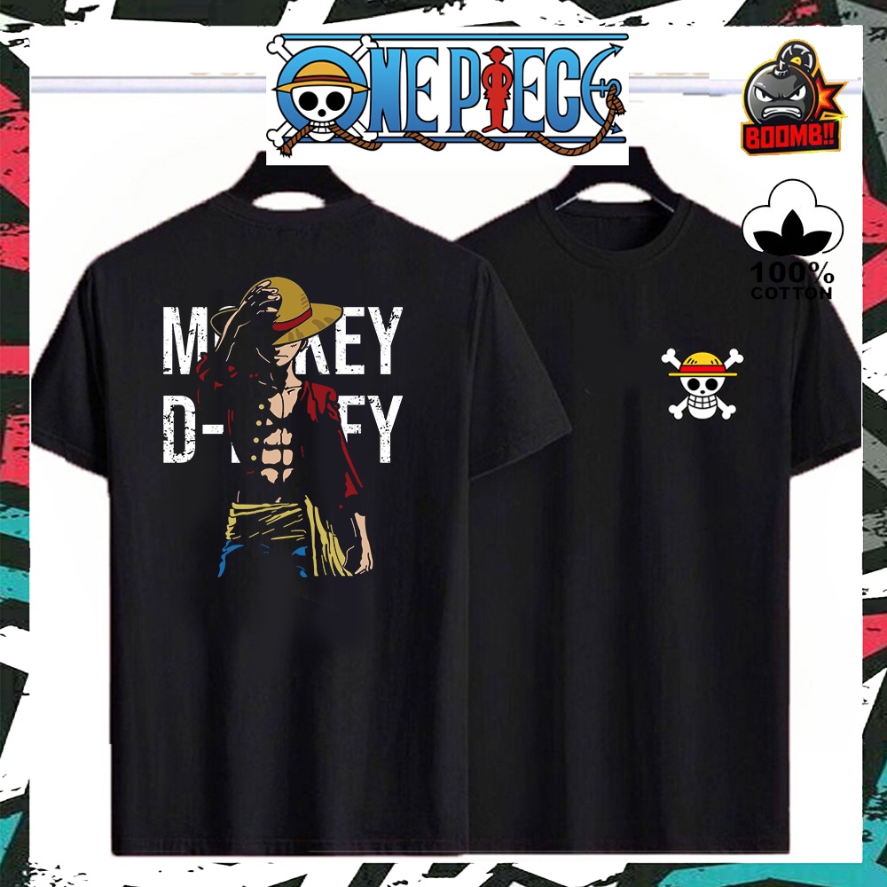 แฟชั่น-monkey-d-luffy-one-piece-cotton-tshirt-t-shirt-tee-men-women-unisex-baju-lelaki-wanita-perempuan