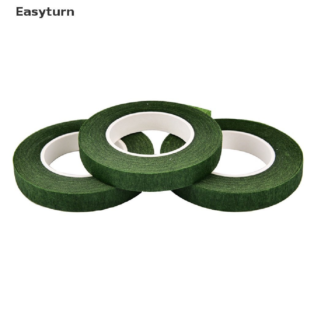 easyturn-durable-rolls-waterproof-green-florist-stem-elastic-tape-floral-flower-12mm-tape-th