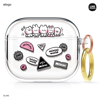 elago เคสสำหรับใส่ B&amp;F Collection minini case for AirPods 3 [2 Styles] ลิขสิทธิ์แท้ สินค้าพร้อมส่ง