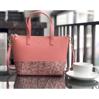 Kate Spade INA Greta Court Glitter Crossbody