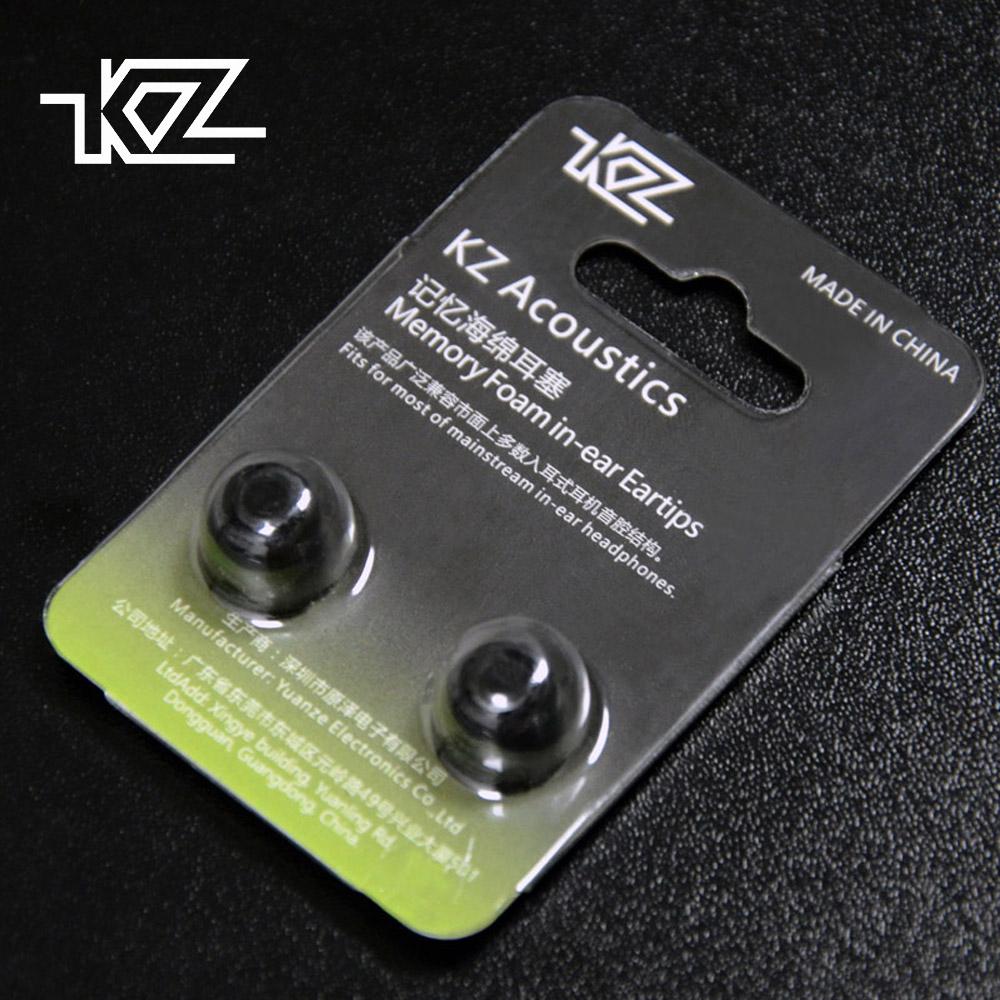 KZ จุกหูฟัง เมมโมรี่โฟม กันเสียงรบกวน สีแดง/น้ำเงิน/ดำ สำหรับหูฟังอินเอียร์ zs10.0