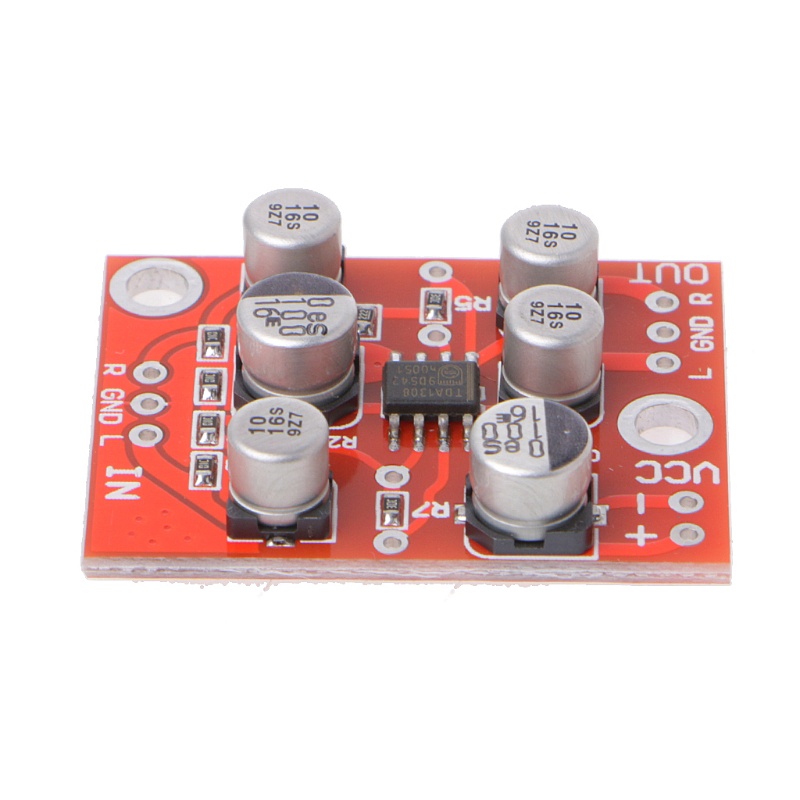 ภาพสินค้าKOK DC 5V-15V 12V AD828 Stereo Preamp Power Amplifier Board Preamplifier Module จากร้าน kokoary.th บน Shopee ภาพที่ 1