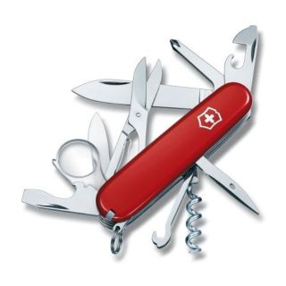 [GENUINE] มีดพับอเนกประสงค์ Victorinox รุ่น EXPLORER RED (1.6703) ของใหม่ ของแท้