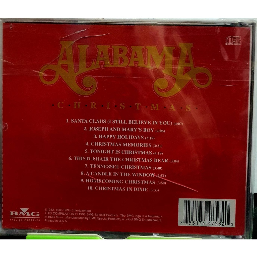 cd-alabama-christmas-made-in-usa-มือ1