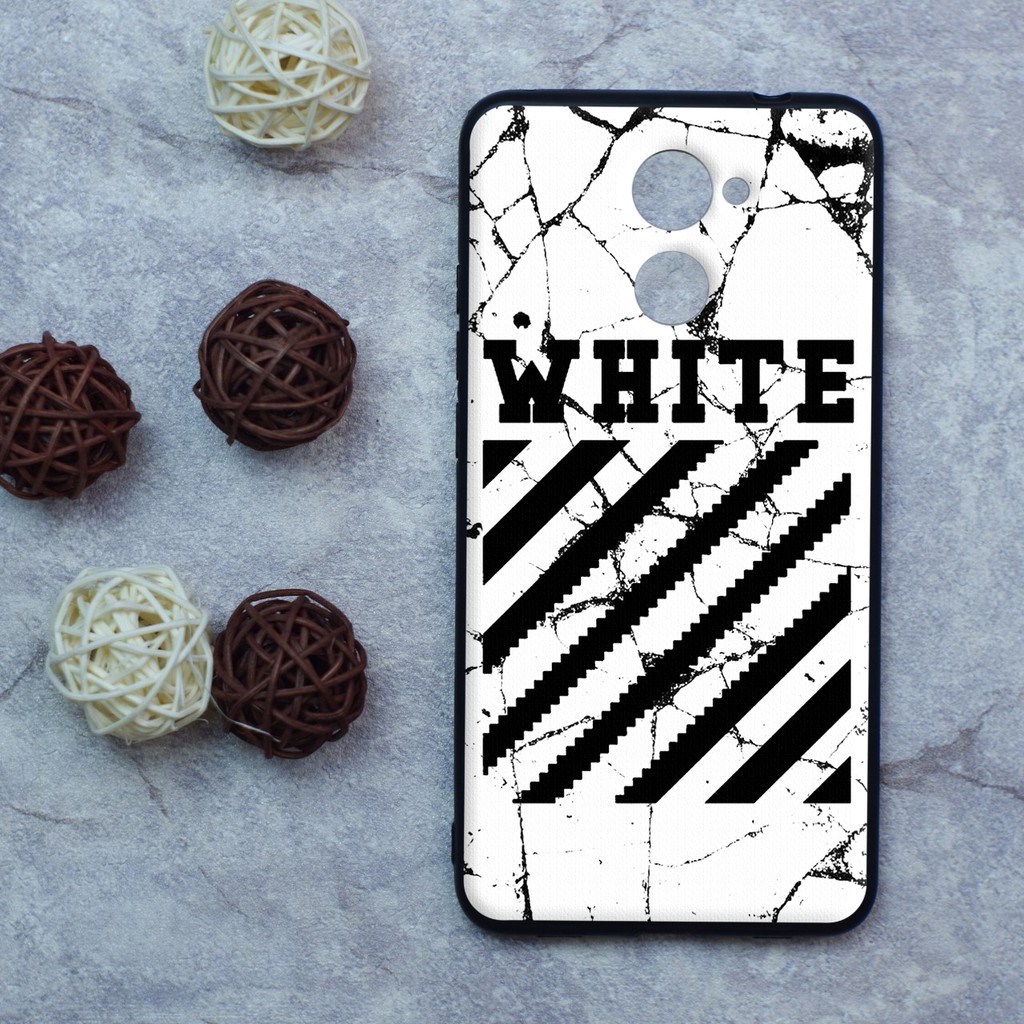 เคส-huawei-y7-2017-y7-prime-ใช้เคสเดียวกัน-ลายwhite-ขอบนิ่มหลังแข็ง-เคส-ถือ-เคส-caseเคส-tpu-ขอบนิ่มหลังแข็ง-ไม่ขูดตั