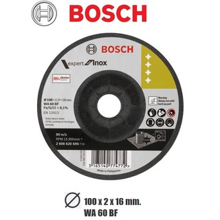 ใบเจียร BOSCH 4 นิ้ว expert for Inox หนา 2.0 มม. (แท้100%)