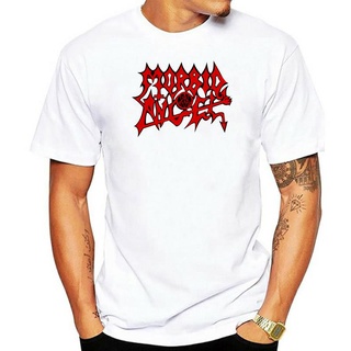 เสื้อยืดผ้าฝ้ายพิมพ์ลายขายดี Morbid ANGEL เสื้อยืดลําลอง แขนสั้น พิมพ์ลาย Death Metal Band สีขาว สําหรับผู้ชาย