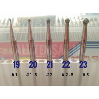 ลูกขัดเพชรแกน 3 mm.(หัวกลม)