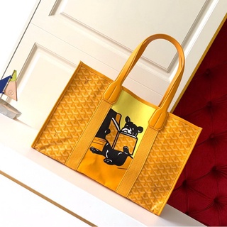 พรี Goyard Villette กระเป๋าถือกระเป๋าหิ้วหนังแท้กระเป๋าแฟชั่นกระเป๋าสตางค์ แบรนด์เนน