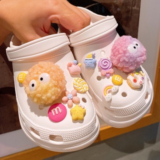 Crocs Jibbitz Crocs Charm Diy Decoration Buckle Shoes Slippers จี้ตุ๊กตาการ์ตูน แฮนด์เมด ไล่โทนสี สําหรับตกแต่ง Diy