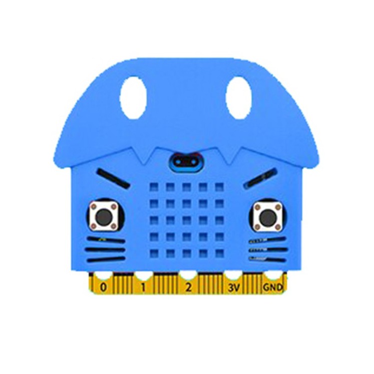 microbit ไมโครบิต เคส ซิลิโคน กันกระแทก สีฟ้า Blue Case Silicone ...
