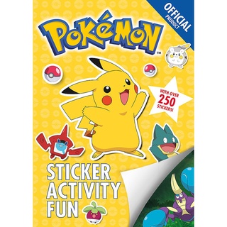 The Official Pokémon Sticker Activity Fun - Pokémon Pokémon Paperback With over 250 stickers inside