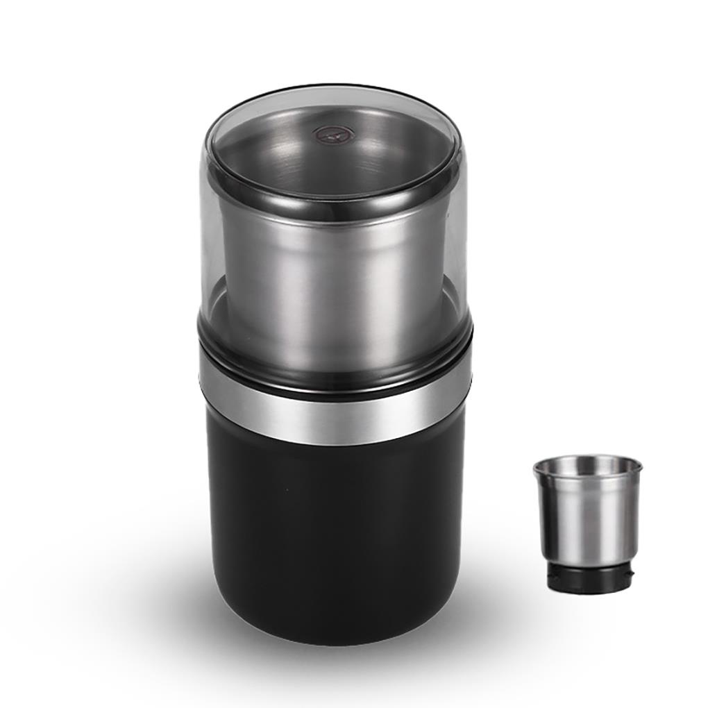 [huite]Electric Coffee Grinder Portable 100g Reusable Washable Thermal ...