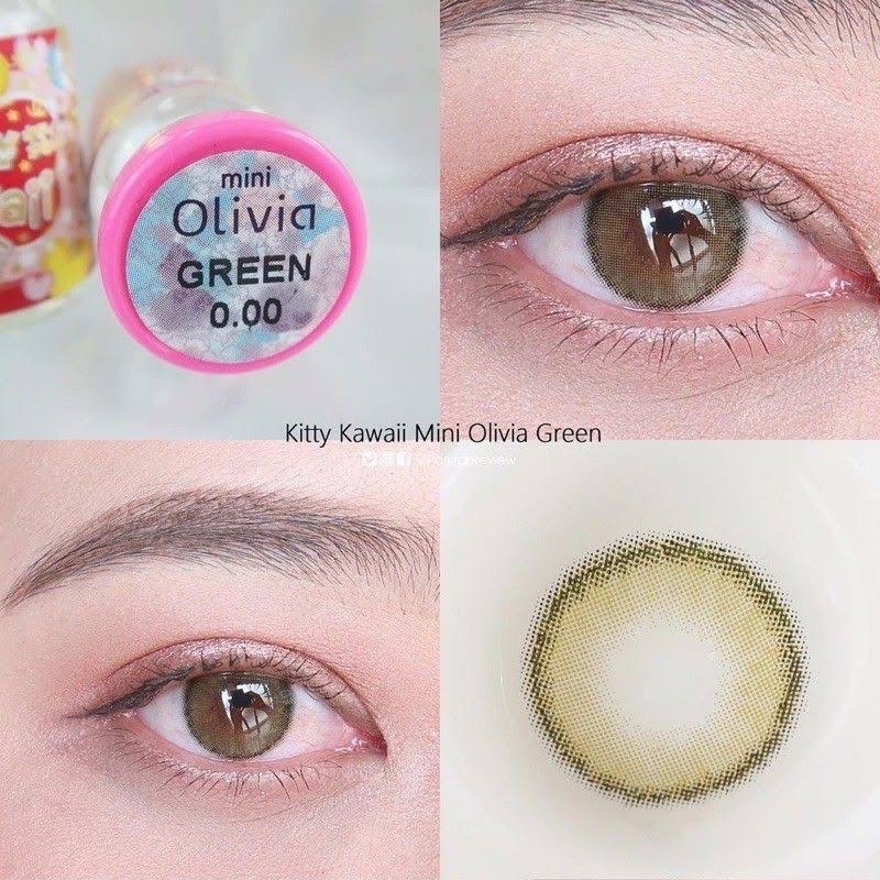 mini-olivia-green-คอนแทคเลนส์-สีเขียว-ขนาดมินิ-mini-กรองแสง-uv-เลนส์แท้จดทะเบียนถูกต้อง-บิ๊กอาย-คอนแทคเลนส์-bigeye