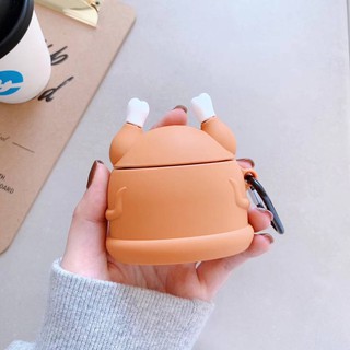 เคสซิลิโคน หูฟัง Apple AirPods ซิลิโคน Apple AirPods ลาย ไก่งวง POD-1080