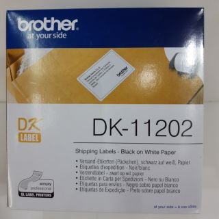 สติกเกอร์ Brother DK-11202 ขนาด 62mm.x100mm.