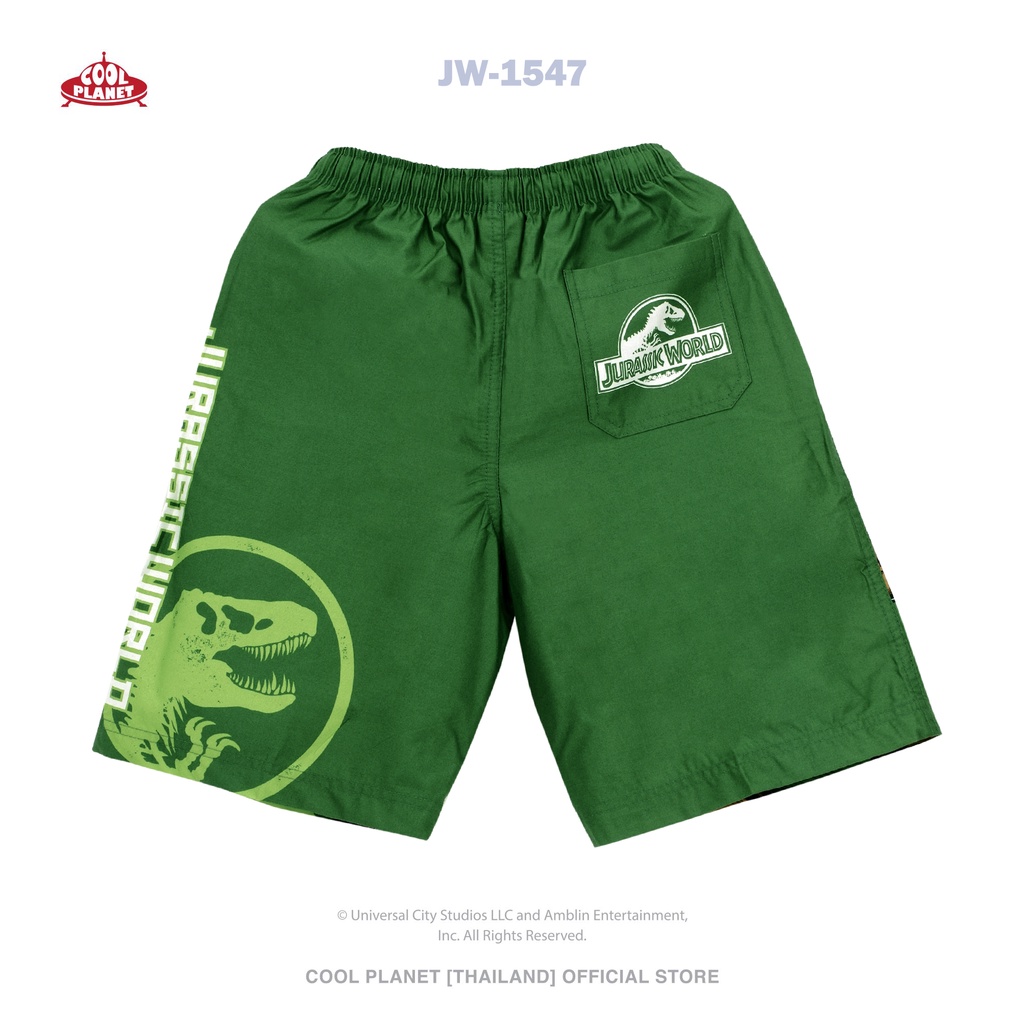 coolplanet-กางเกงขาสั้นเด็ก-ไดโนเสาร์-จูราสสิคเวิล์ด-ลิขสิทธิ์แท้-พร้อมส่งจากไทย-กางเกงเด็ก-เสื้อผ้าเด็ก-กางเกงเด็กชาย