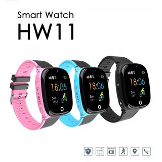 นาฬิกาเด็ก HW11 KIDS WATCH เมนูภาษาไทย ใส่ซิม โทรฯได้ กันน้ำ IP67 จมน้ำได้ GPS แท้100% ติดตามตำแหน่งตรงกว่าทุกรุ่น