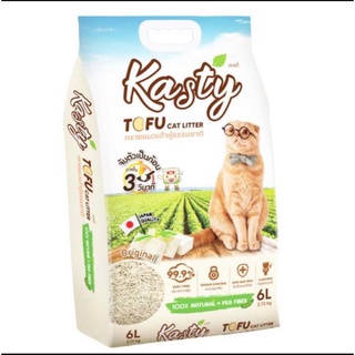 ทรายแมว Kasty 6ลิตร สินค้าขายดี ส่งไว💥💥