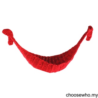 Newborn Hammock Baby Photography Props Infant Hanging Cocoon Photo Shooting Knitted Hanging Bed