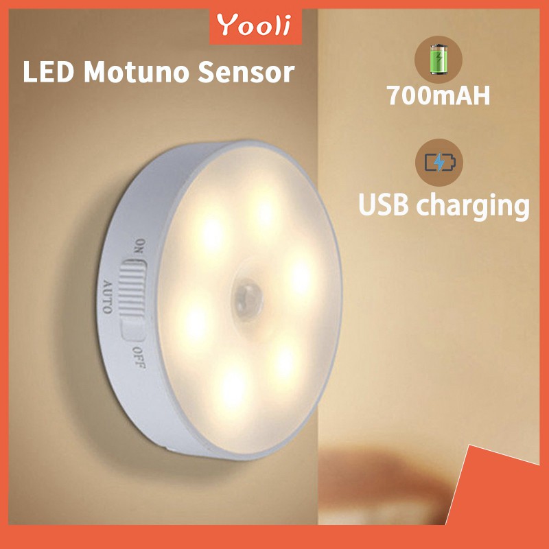 ภาพหน้าปกสินค้าYOOLI โคมไฟน LED แบบเซนเซอร์ตรวจจับเคลื่อนไหว จากร้าน yooli.th บน Shopee