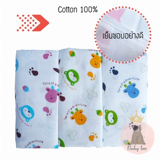 ผ้าอ้อมผ้าสาลู cotton 100%  27 นิ้ว เกรดAAA+ แพ็ค 12 ผืน คละสี (ลายแรตคูน) สินค้าพร้อมส่ง