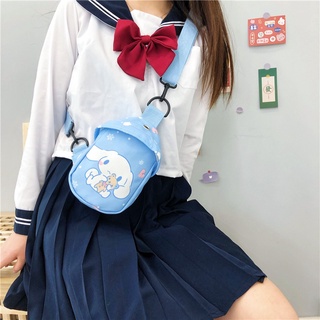 สินค้า กระเป๋าช้อปปิ้งผ้าใบลายการ์ตูน Kawaii Sanrio My Melody Cinnamoroll น่ารัก