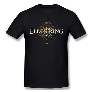 เสื้อยืดผ้าฝ้าย พิมพ์ลาย Elden Ring สไตล์สตรีท ฮาราจูกุ สําหรับผู้ชาย PO321TY65U19164