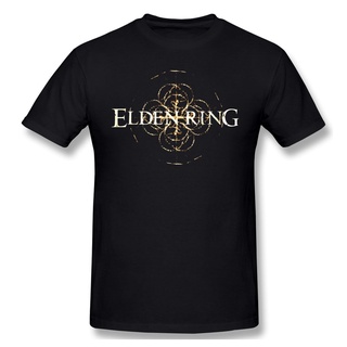 เสื้อยืด ผ้าฝ้าย 100% พิมพ์ลาย Elden Ring สไตล์สตรีท แฟชั่นฮาราจูกุ สําหรับผู้ชาย และผู้หญิง