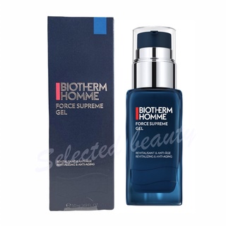 Biotherm Homme Force Supreme Gel 50ml เจลต่อต้านริ้วรอย