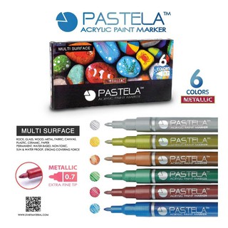 ปากกา PASTELA  ACRYLIC PAINT MARKER ขนาด 0.7 mm