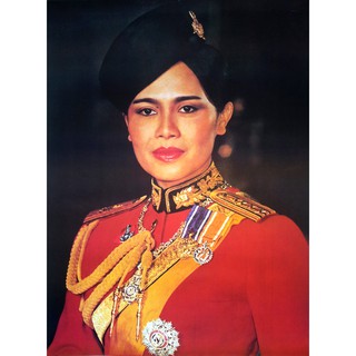 โปสเตอร์ รูปถ่าย ราชินี รัชกาลที่ 9 พระพันปีหลวง Queen Sirikit Thailand POSTER 30”x42” Vintage Photo Siam