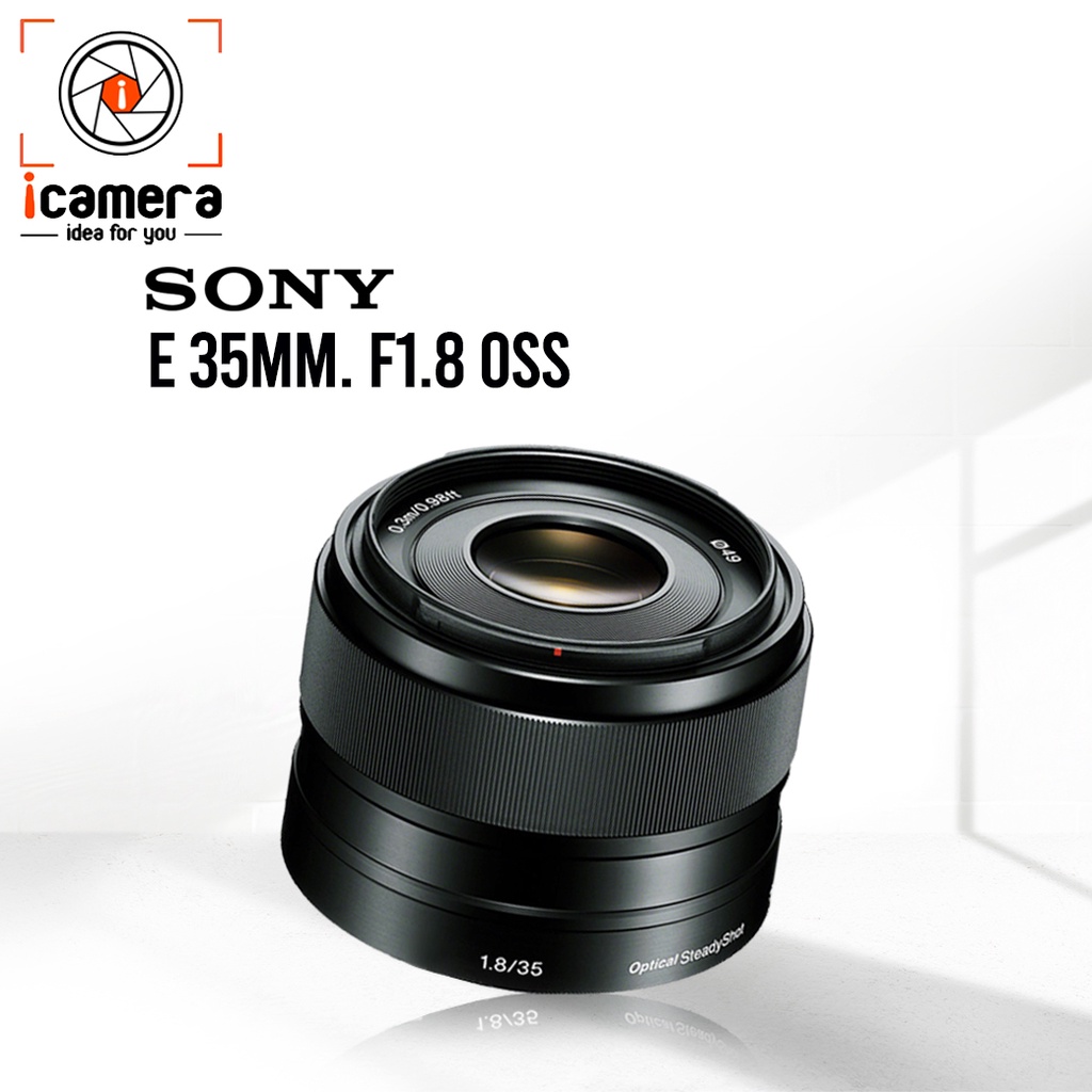 ภาพหน้าปกสินค้าSony Lens E 35 mm. F1.8 OSS - รับประกันร้าน icamera 1ปี