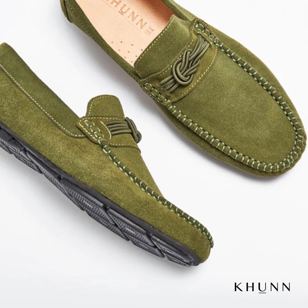 ภาพหน้าปกสินค้าKHUNN (คุณณ์) รองเท้า รุ่น Sparrow สี Hunter Green จากร้าน khunnofficial บน Shopee
