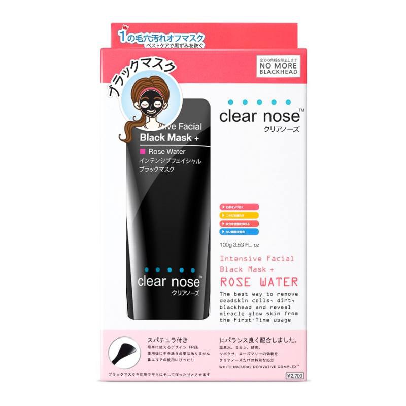 clear-nose-intensive-facial-black-mask-มาส์กดำกุหลาบลอกสิ้วเสี้ยน