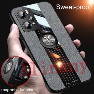 เคส Realme GT Neo2 ฮาร์ดเคสกันกระแทกเคสโทรศัพท์ Armor Ring Stand Case Realme GT Neo2 Neo 2 Back Cover