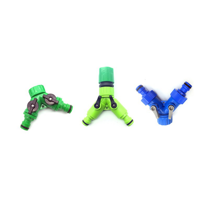 Y-valve Splitter พร้อมขั้วต่อ Pacifier Garden อุปกรณ์ท่อสีเขียว/สีฟ้า(1 ...