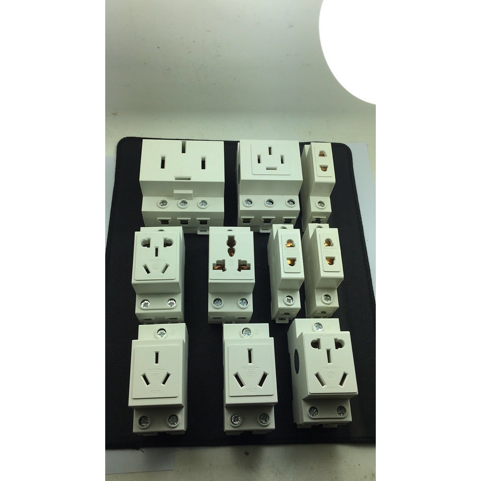 ราคาที่ดี-ac30-rail-mount-socket-ปลั๊กไฟแบบโมดูลัสแจ็คมัลติฟังก์ชั่น-3-4-5-หลุมทองแดง-10-16-25a