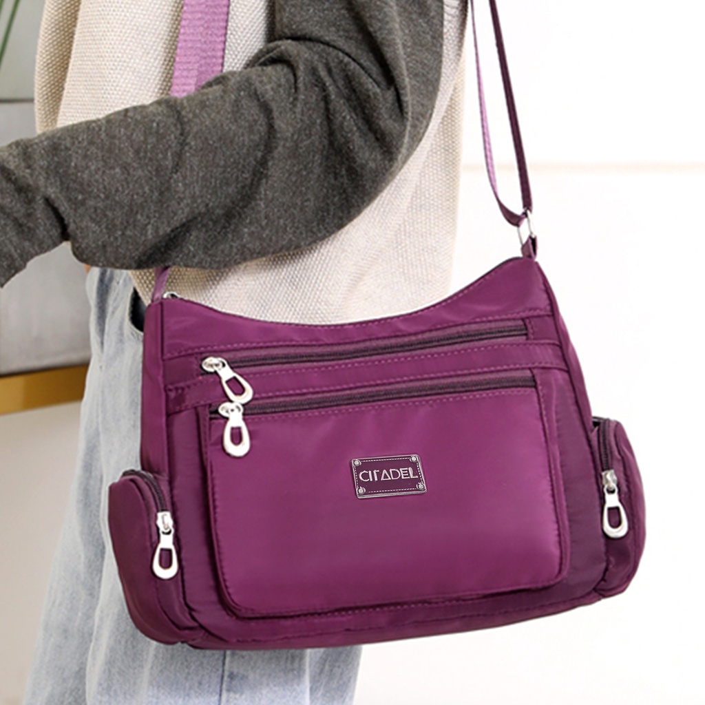 b502-93-กระเป๋าสะพายข้างผู้หญิง-สีสันสดใส-xiuxianxilie-fashion-ใส่ของ